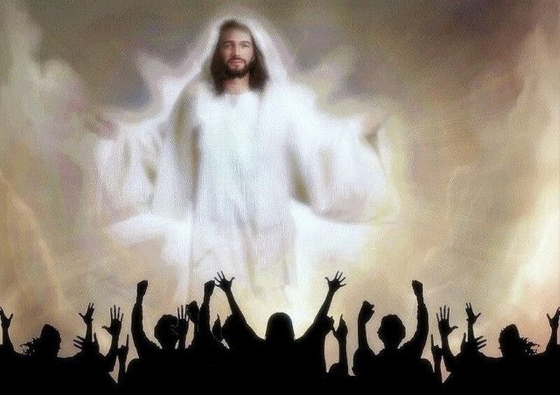 Jesus Christ Figure — White, Dramatic