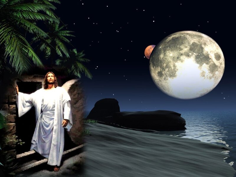 Jesus Christ Figure — White, Serene