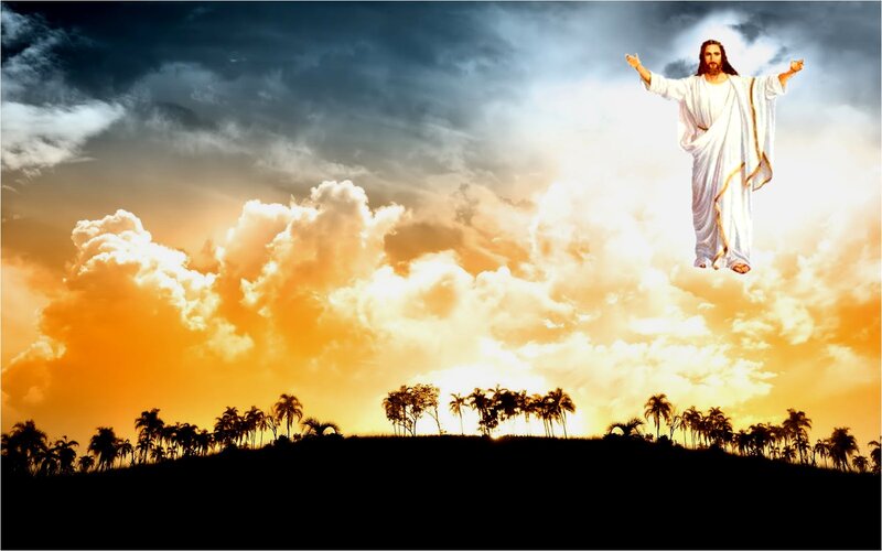 Jesus Christ in Sky