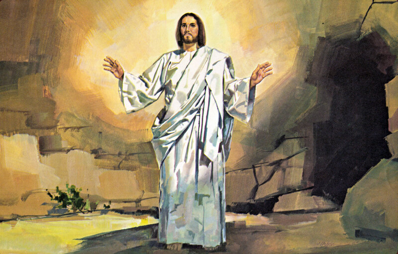 Jesus Christ in Tomb