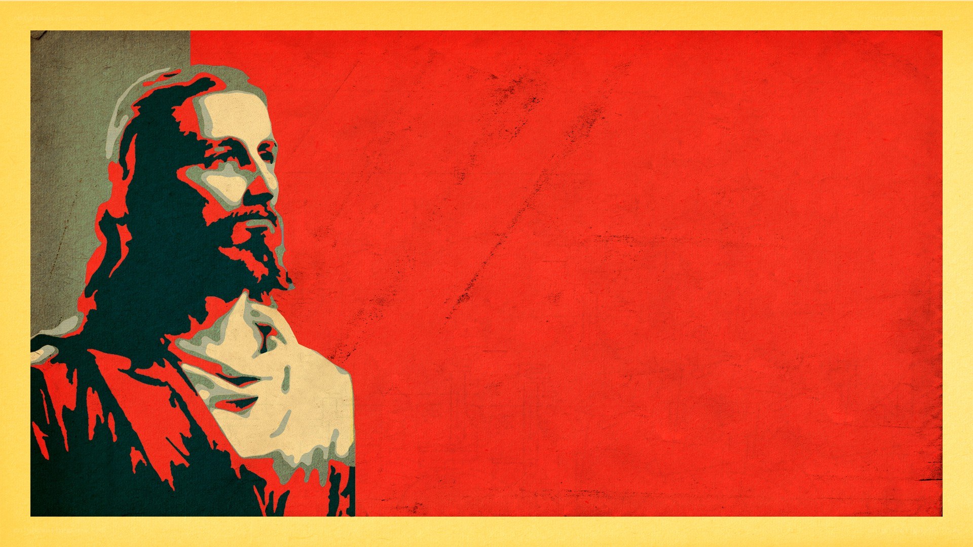 Jesus Christ portrait art