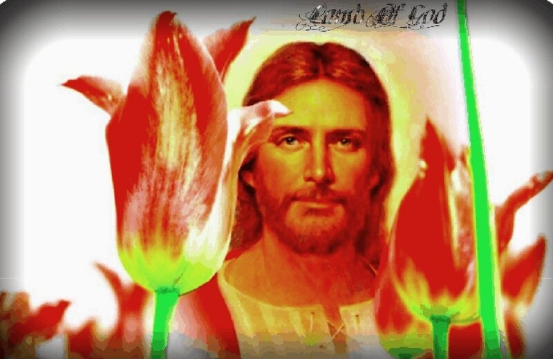 Jesus Christ Portrait — Red, Religious