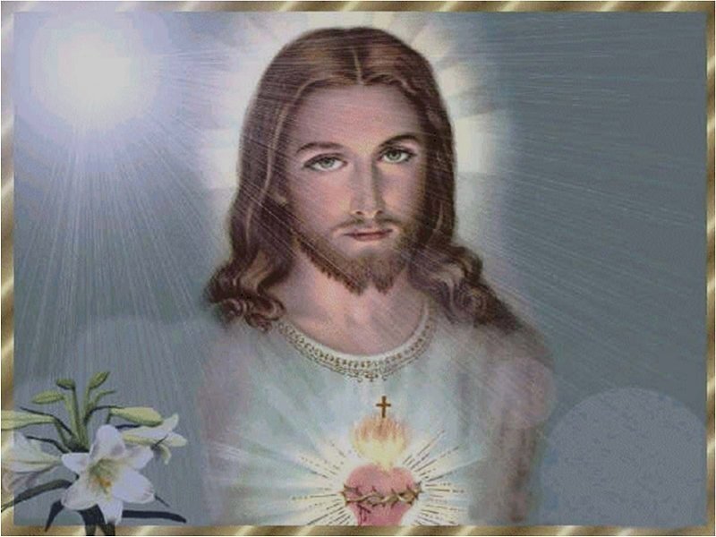 Jesus Christ Portrait — White