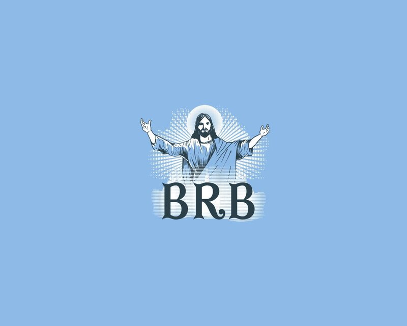 Jesus Christ with BRB text