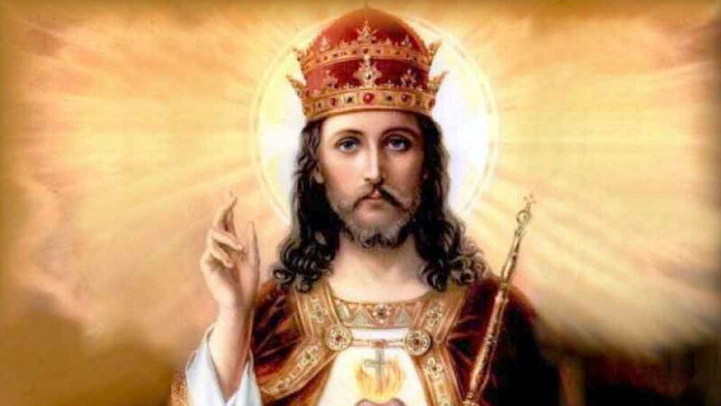 Jesus Christ with Crown