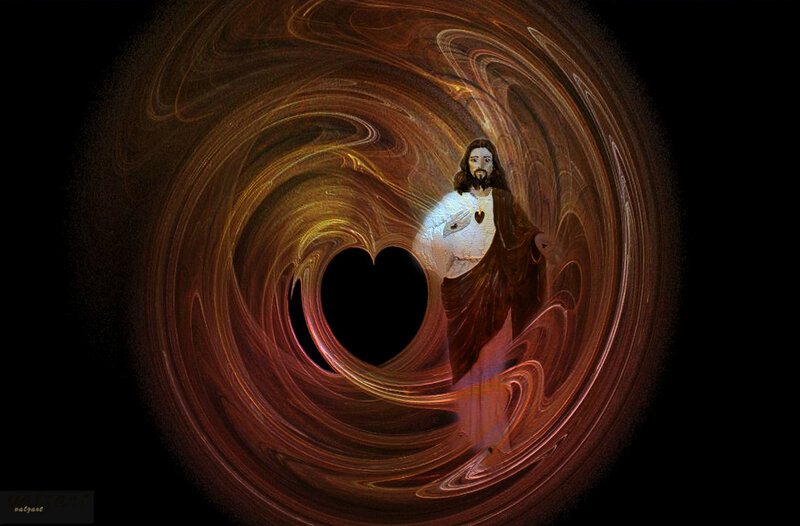 Jesus Christ with Sacred Heart