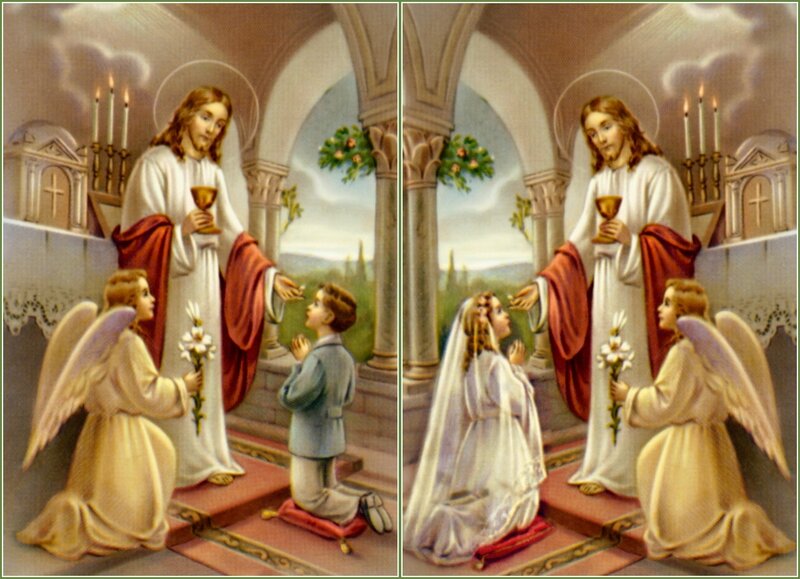Jesus Giving Communion
