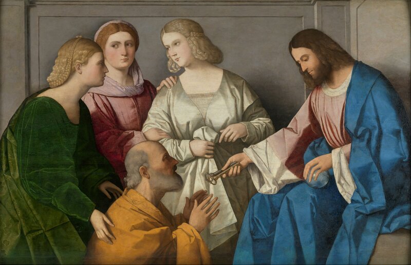 Jesus Giving Keys to Peter