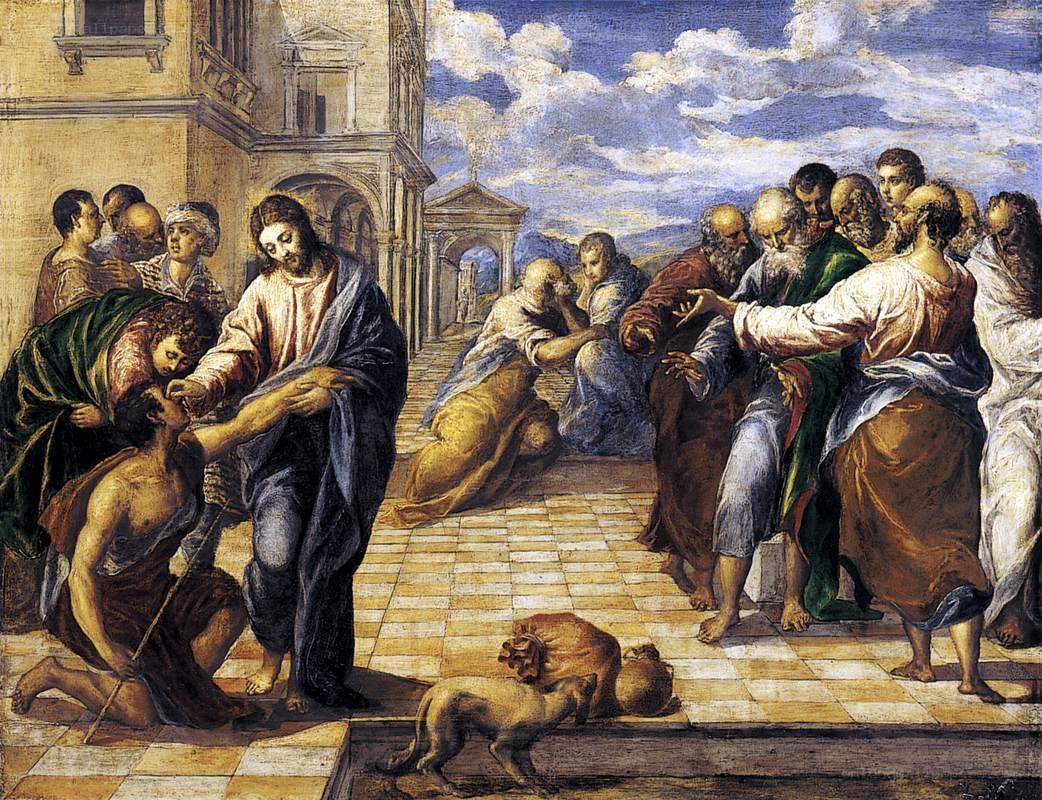 Jesus Healing the Blind Man