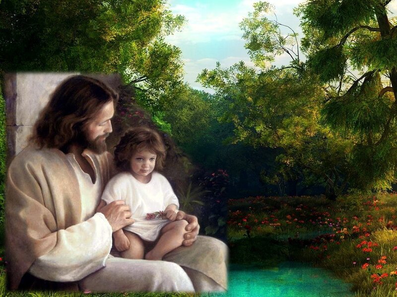 Jesus Holding a Child