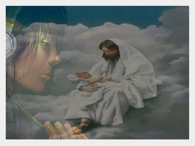 Jesus Holding Baby