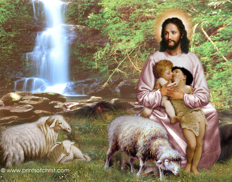 Jesus Holding Children
