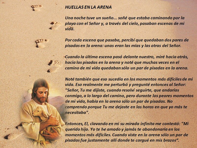 Jesus Holding Lamb — Beige