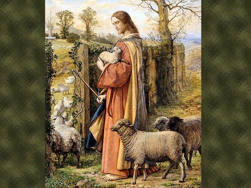 Jesus Holding Lamb