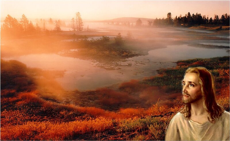 Jesus in a Landscape