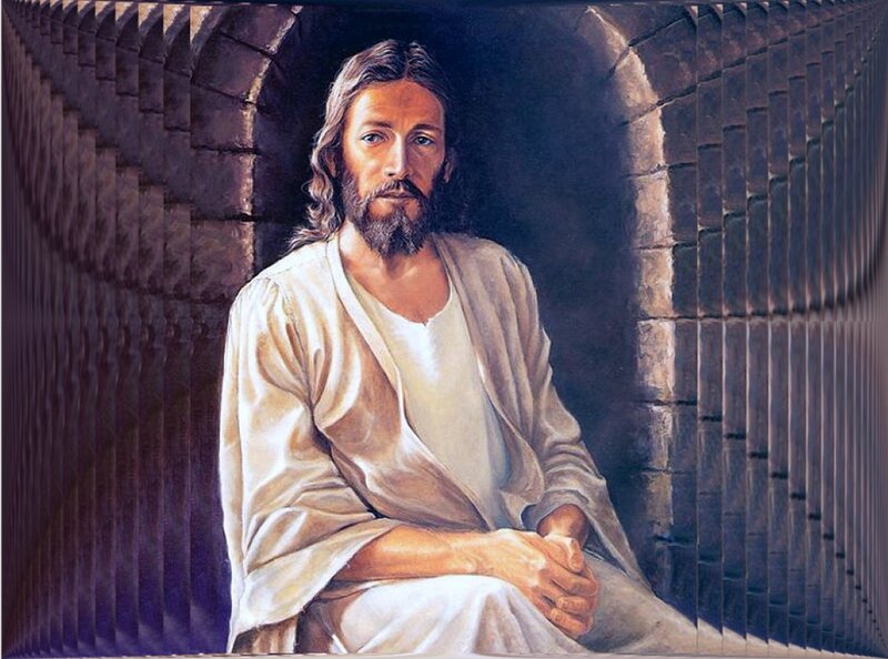 Jesus in Stone Chamber