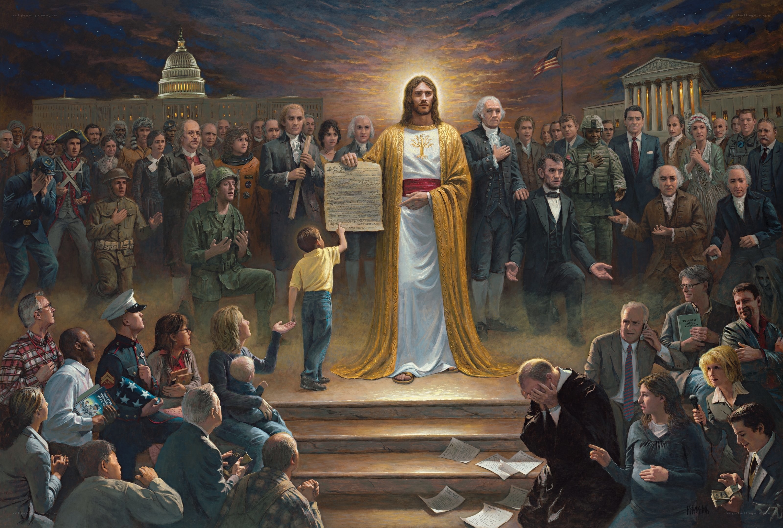 Jesus in Washington D.C.