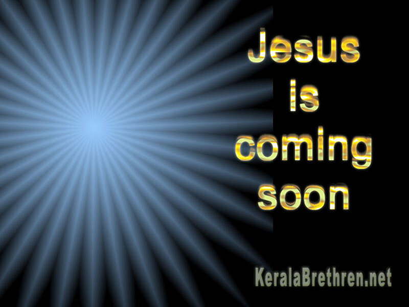 Jesus is coming soon