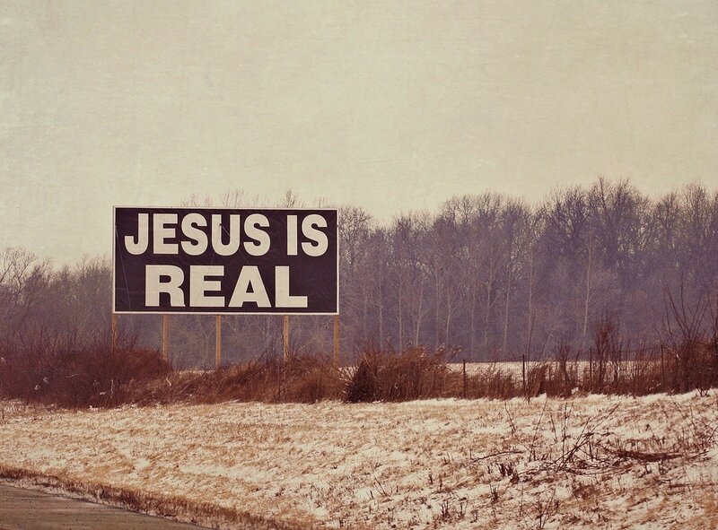 Jesus is Real billboard