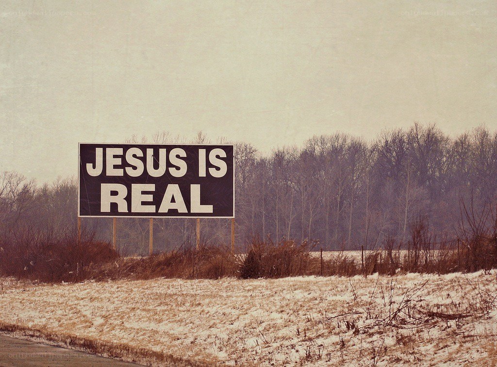 Jesus is Real billboard