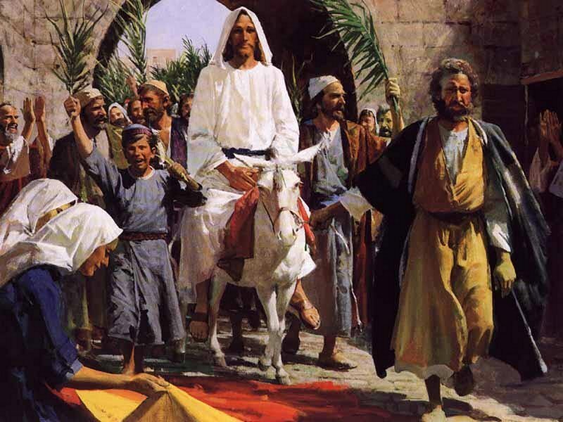 Jesus on a Donkey