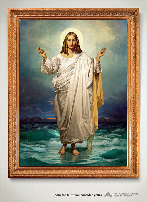 Jesus on the water