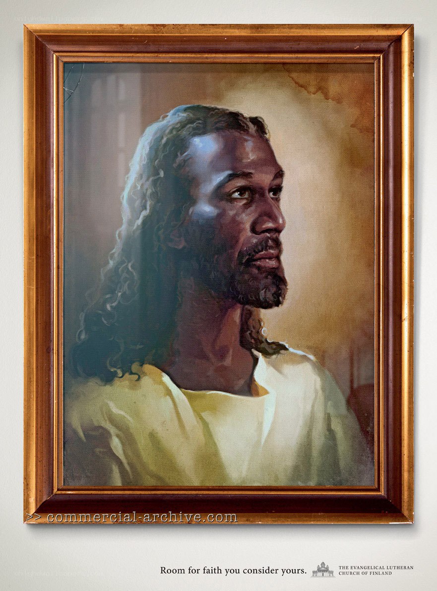 Jesus portrait painting