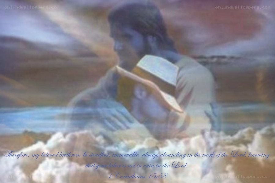 Jesus reading scripture