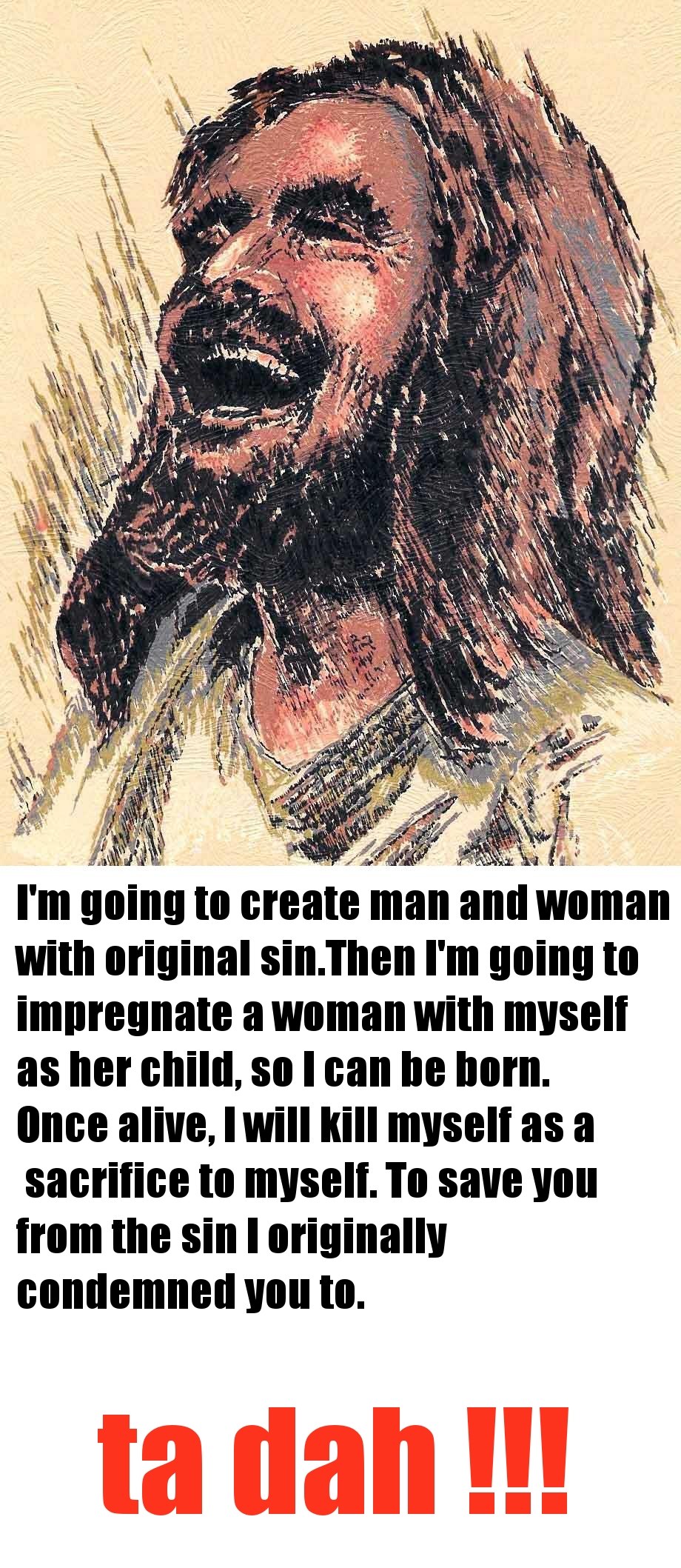 Jesus sacrifice meme