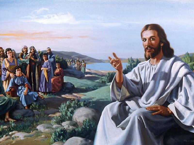 Jesus Teaching Disciples