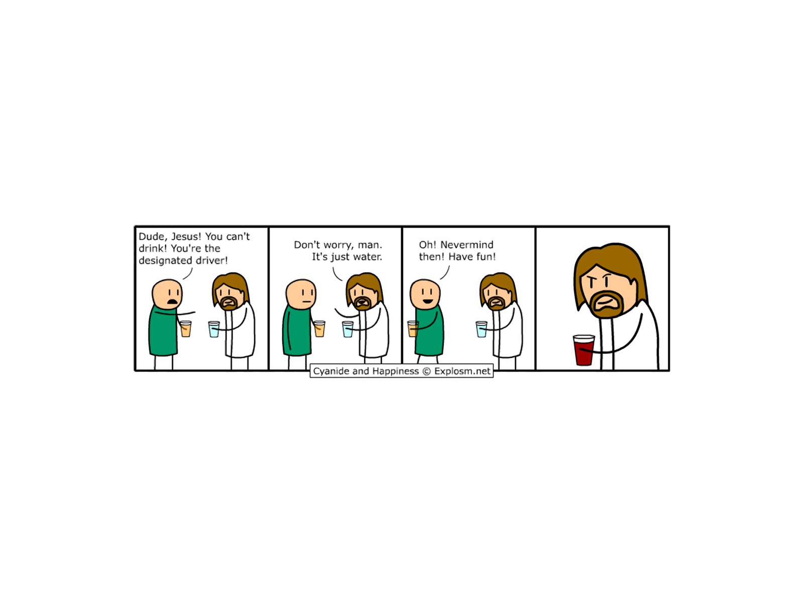 Jesus the designated driver