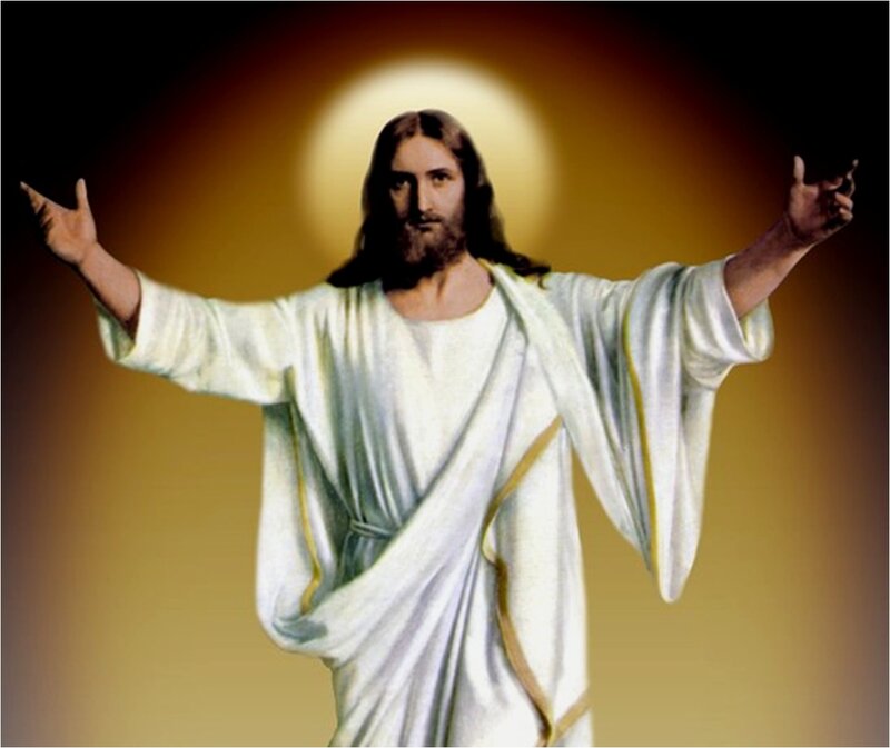 Jesus with Arms Outstretched