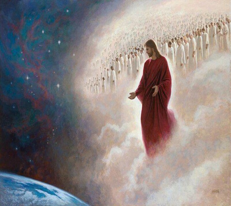 Jesus with Followers