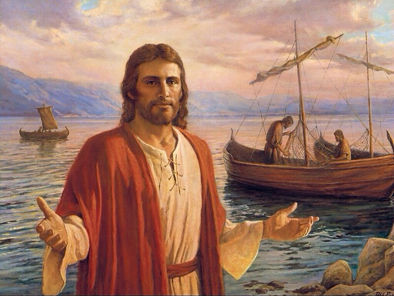 Jesus with Open Hands