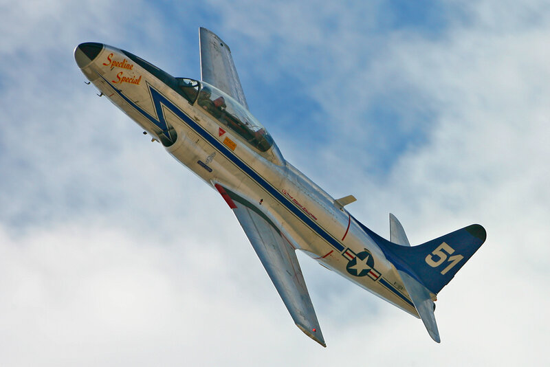 Jet Airplane in Flight