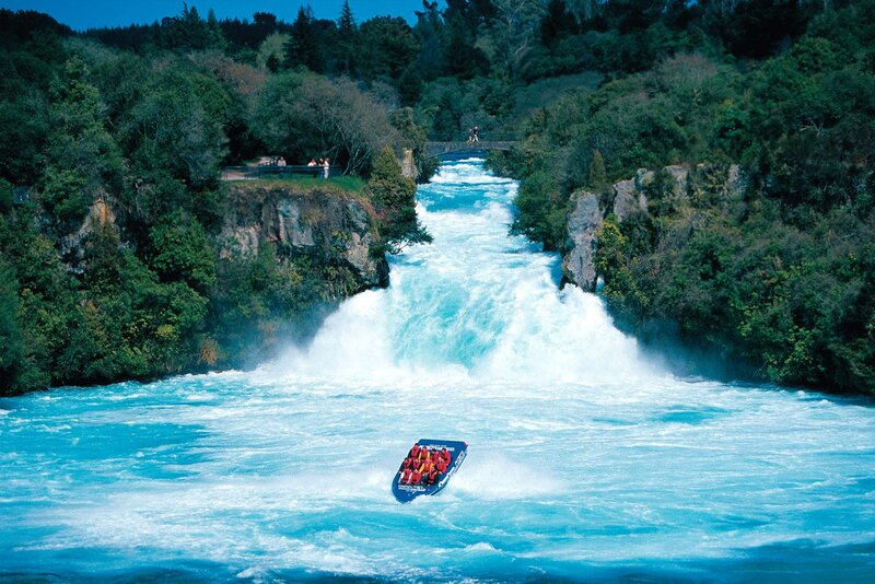 Jet Boat on River