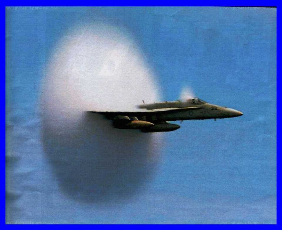 jet breaking sound barrier