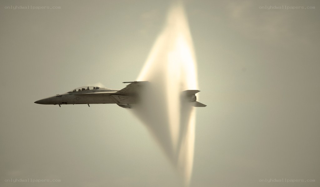 jet breaking sound barrier