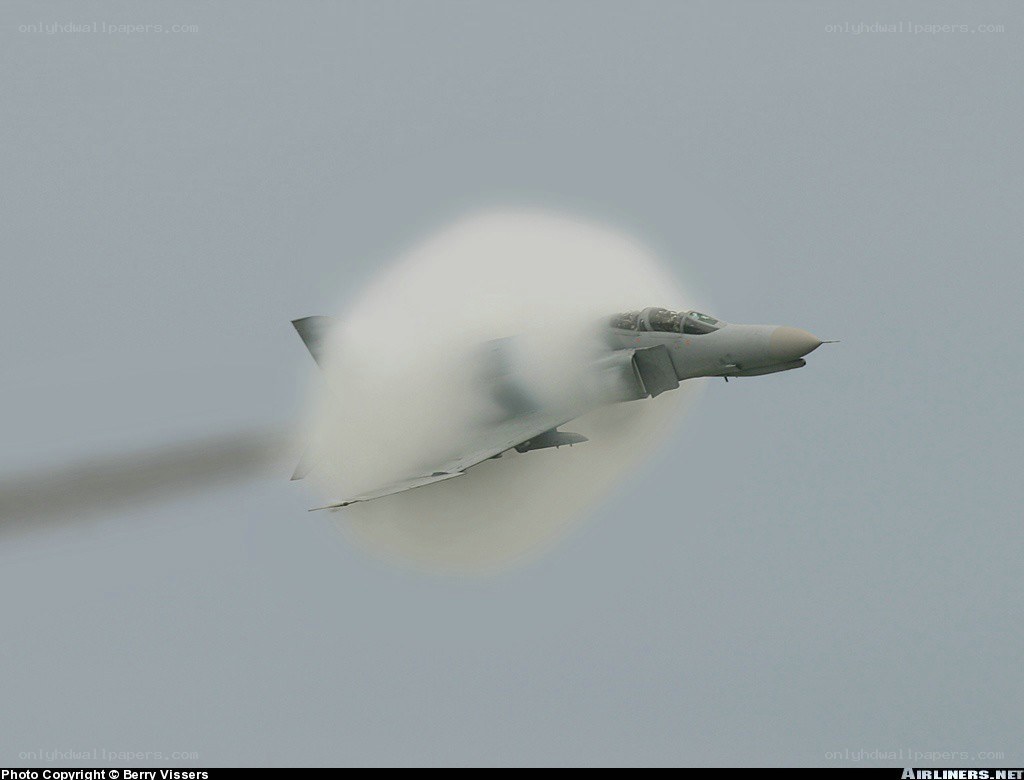 jet breaking the sound barrier