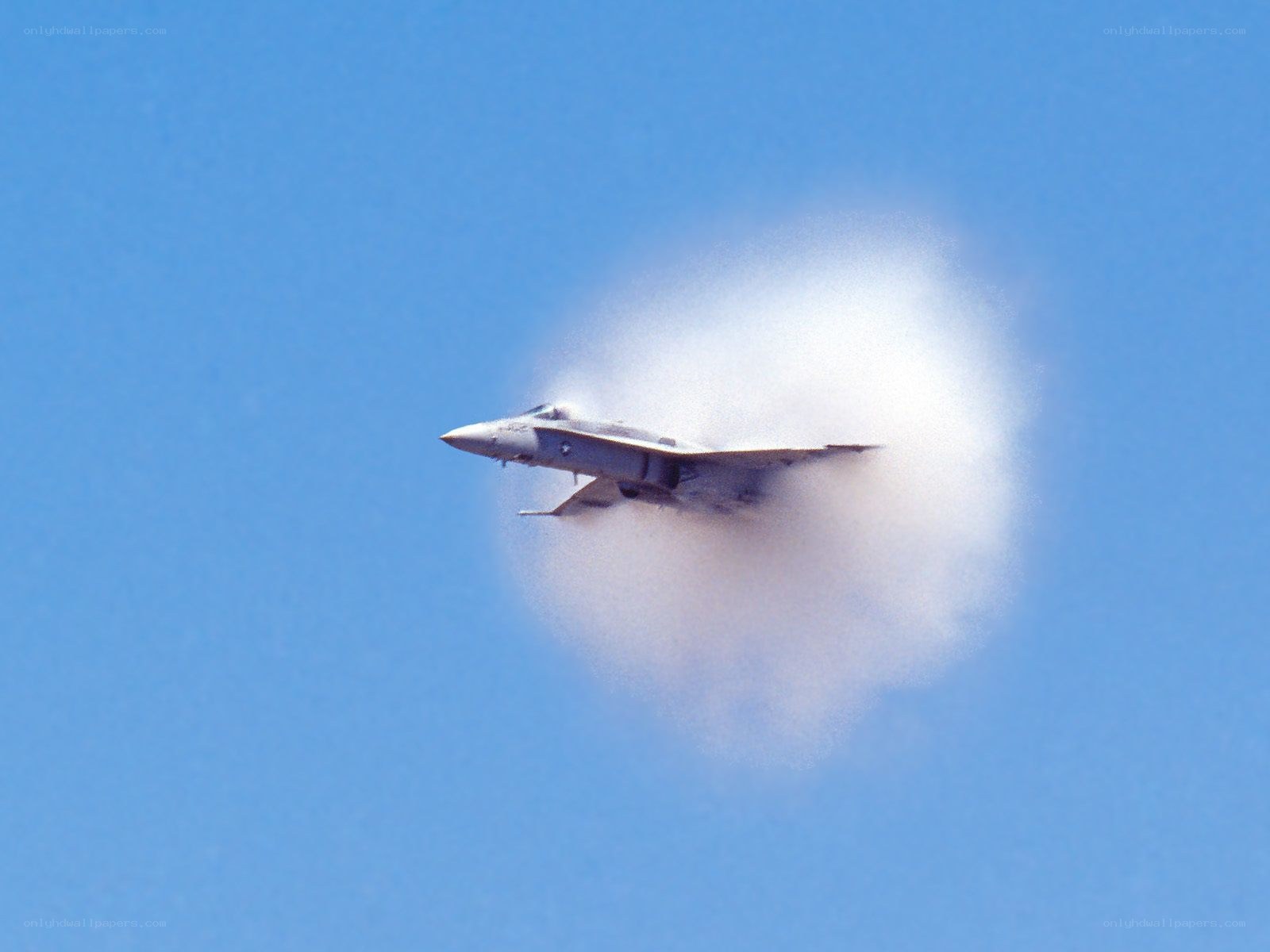 jet breaking the sound barrier