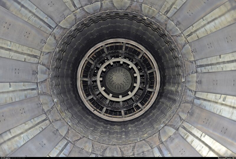 Jet Engine Interior — Gray