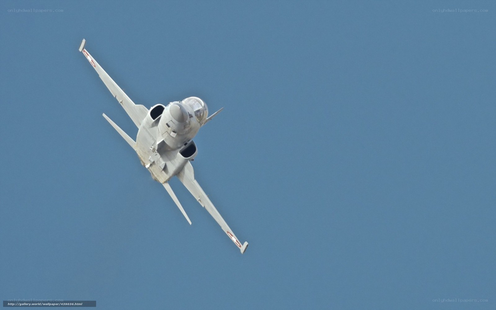 jet fighter in flight