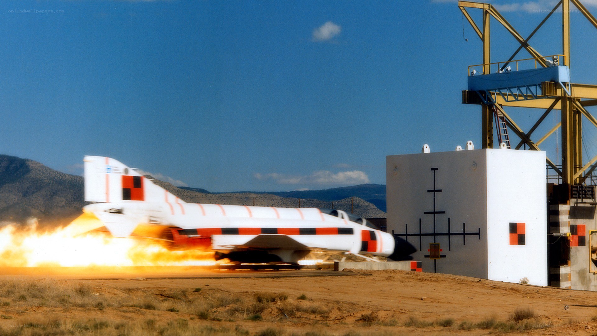 Jet fighter on a runway