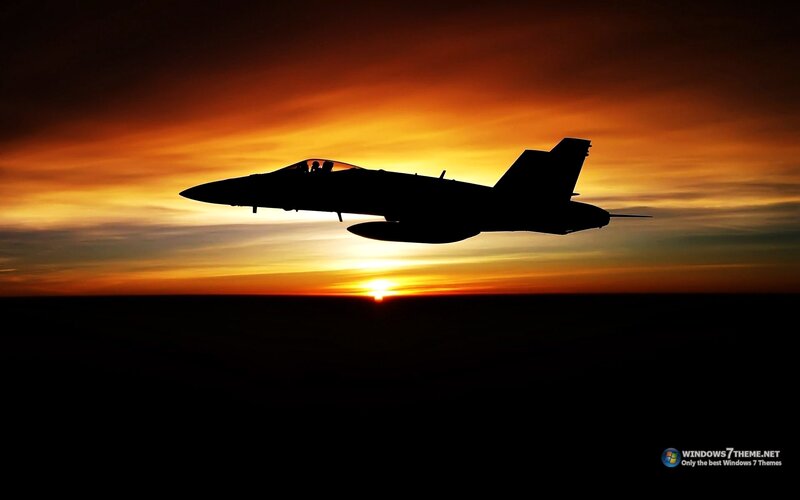 Jet Fighter Silhouette