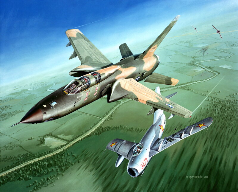 Jet Fighters in Combat — Green