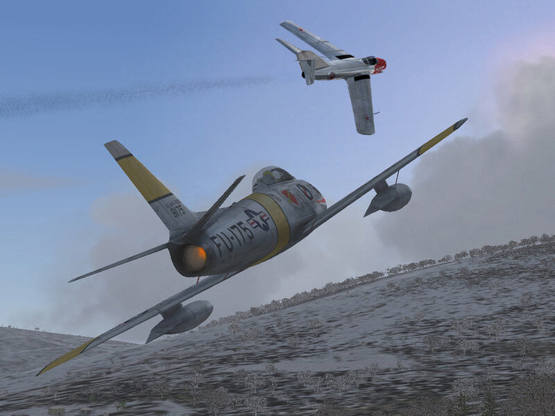 Jet Fighters in Flight — Gray, Dramatic