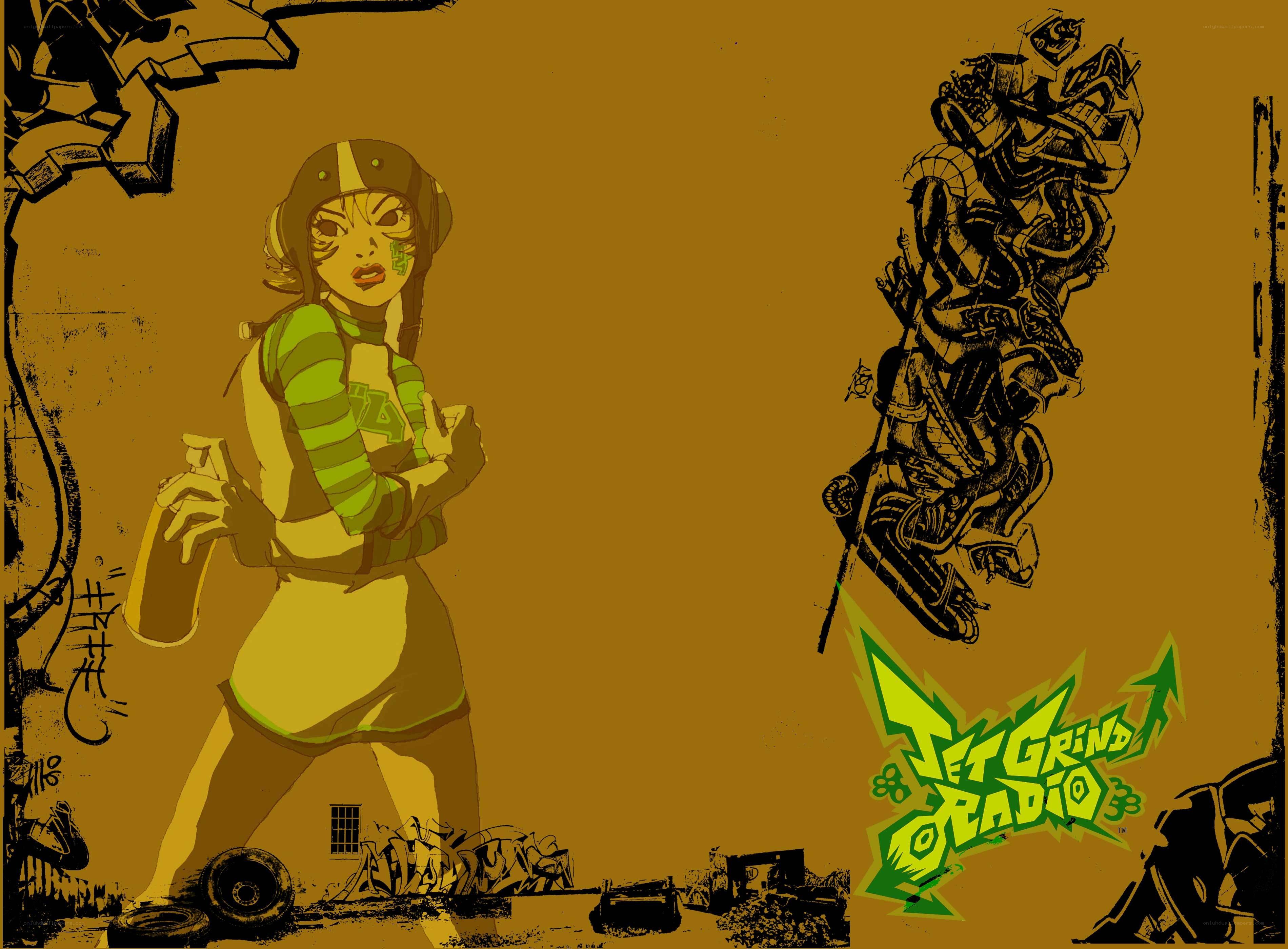 Jet Grind Radio artwork