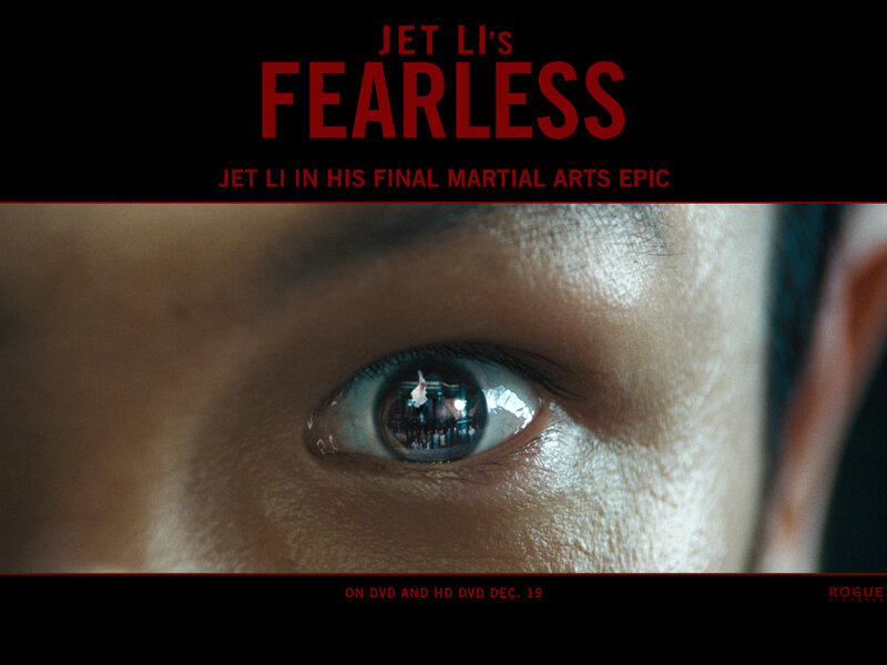 Jet Li's Fearless movie poster