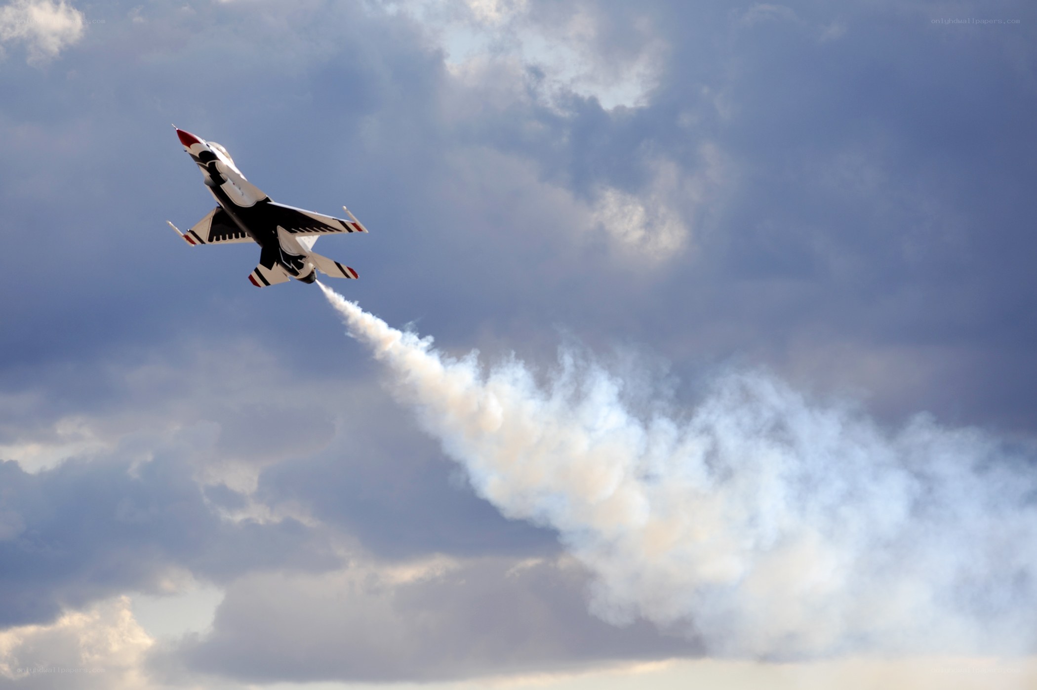 Jet performing aerial maneuver