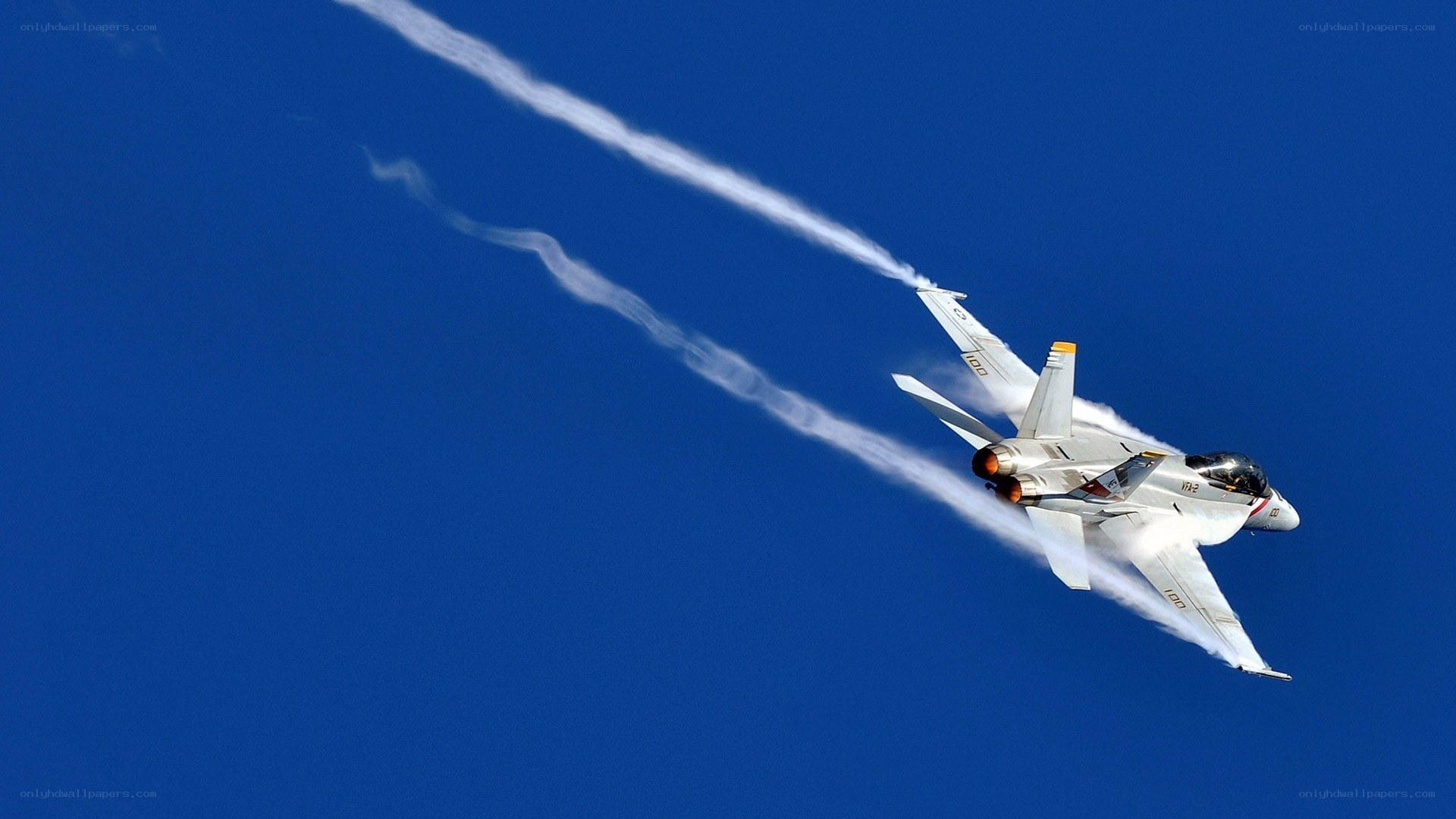 jet performing aerobatic maneuver